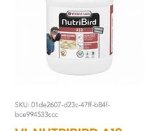 Vl Nutribird A19 800g