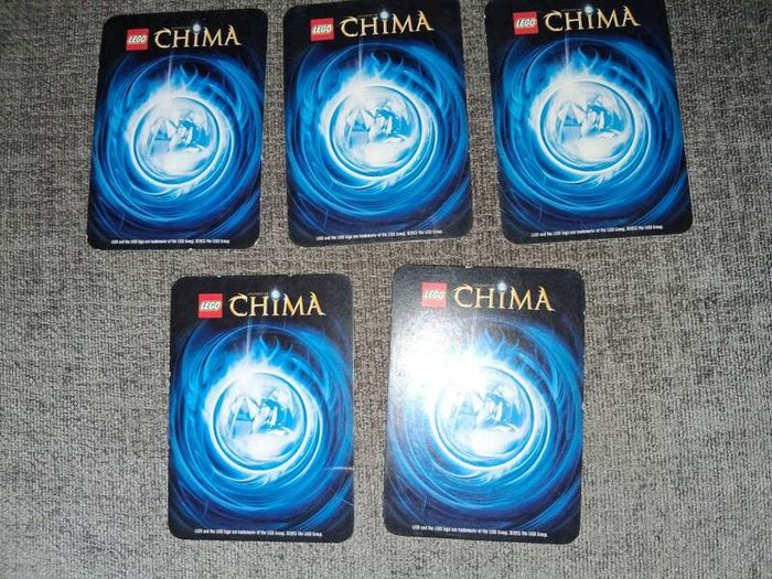 x2 Bundle - Lego Legends Of Chima Sets - 70111 & 70112 - With x2 Figures, x10 Trading Cards, x2 Power Up Speedors, Weapons, Instruction Manuel, Etc...