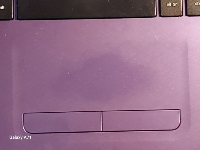 HP 15.6 inch Laptop, Purple, Model TPN-C125, Intel Pentium CPU 3825U, 1.9GHz, 4GB Ram, 300GB HDD, Windows 10, Microsoft Edge, Chrome, and VLC