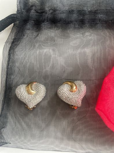 2 pairs of Vintage Clip On Earrings