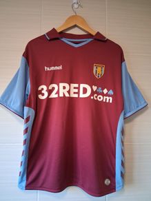 Aston Villa Jersey. Official Hummel Mens Home Jersey From Season 2006/2007.Authentic Original From The Time. Collect In Dublin Or Receive Via Post.