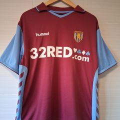 Aston Villa Jersey. Official Hummel Mens Home Jersey From Season 2006/2007.Authentic Original From The Time. Collect In Dublin Or Receive Via Post.