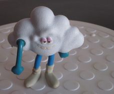 Mc Donalds Happy Meal Figure Trolls World Tour Cloud Guy Floss Dance 2020