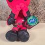 Marvel Deadpool Hand Heart Teddy Plushie Soft Toy 12 Inch Brand New With Tags Image 3