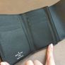 LOUIS VUITTONBlack Electric Epi Leather Joey Wallet Image 4