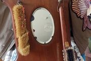 Vintage Mirror with Brushes