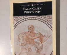 Early Greek Philosophy edited by Betty Radice