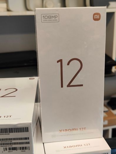 Brand New Xiaomi 12T 5G Black 128GB + 8GB Dual-SIM Factory Unlocked SIMFree