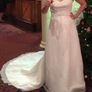 Mori Lee 2105 Wedding Dress, Strapless Slim A-line with Chapel Train Image 6
