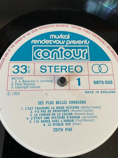 Edith Piaf - Ses Plus Belles Chansons
