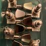 Electric acoustic Tuners Machine heads gold 3 Left x 3 Right A-Side Set Ibanez Gibson esp electric Guitar parts accessories Image 4