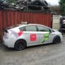 Breaking Toyota Prius 2012 hybrid Image 9