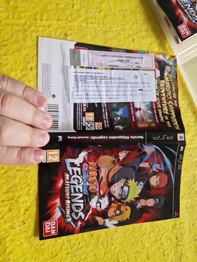 Naruto Shippuden Legends PSP PlayStation games Original