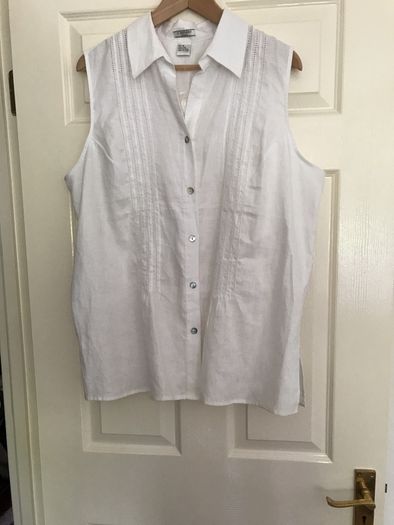 linen top size 22