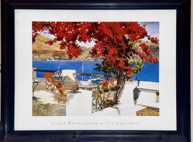 3 Framed Ilana Richardson Mediterranean Art Prints