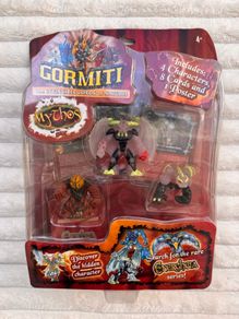 Gormiti Giochi Preziosi Mythos Obscurio The Black Pantherion The Thag + hidden damaged box Please see photos