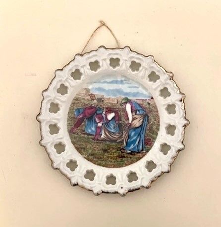 Vintage Wall Plate 1970s
