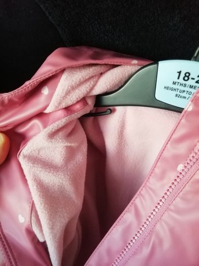 New Baby girl raincoat from Dunnes 18-24m