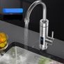 Instant Electric Faucet Tap Under Sink Hot Water Heater LED Display Kitchen Home Image 3