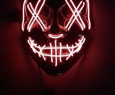 LED Halloween Masks
