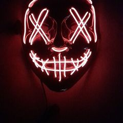LED Halloween Masks