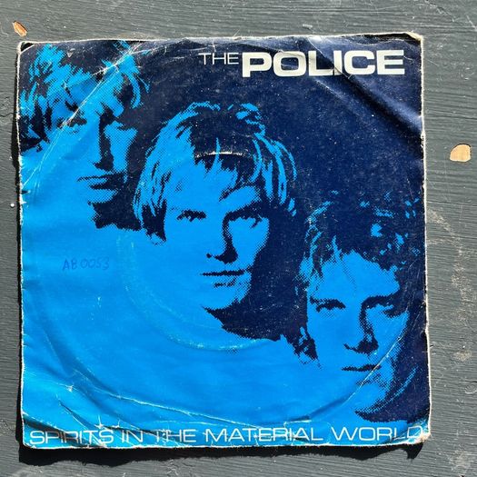 vinyl 7" The Police. Spirits in the material world. Irish