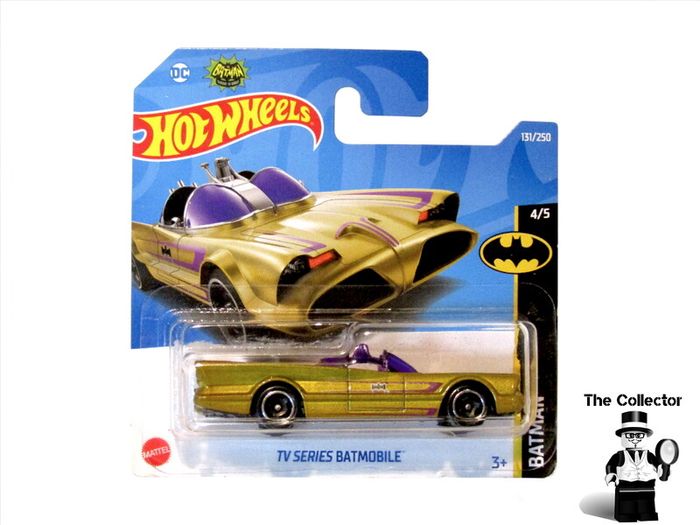 Hot Wheels Gold TV Series Batmobile Diecast Car Brand New Sealed