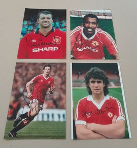 Manchester United autographs