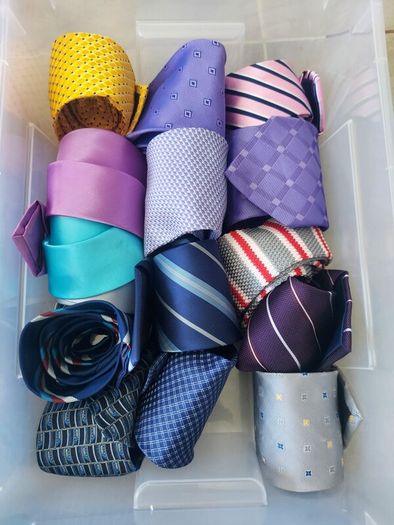 Ties - 75 no individual ties - very seldom used