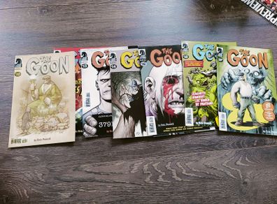 The Goon Comic Book 9 Issues Dark Horse