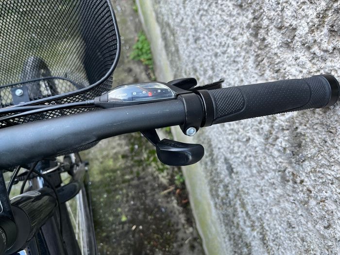 Ridgeback City Bike with Basket and mud guards