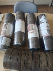 self adhesive Wood panel effect wallpaper