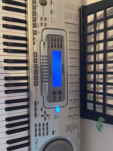 Casio WK-3300 Keyboard with adjustable stand.