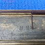 Vintage brass letterbox plate Image 5