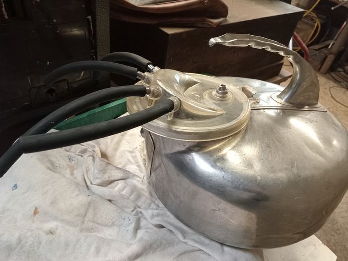 vintage  milking machine