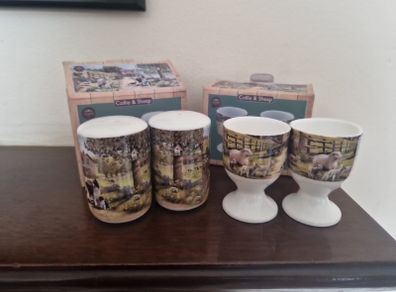 eggcups salt & pepper