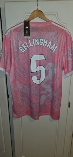 Real Madrid Pink Dragon Special Edition Jersey Bellingham