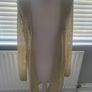 Gold cardigan/ cover-up. Size S Image 2