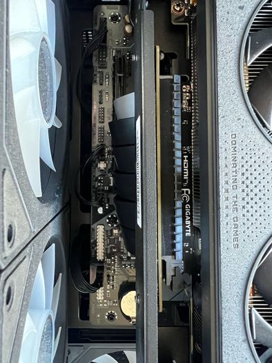 Black gaming PC