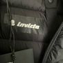 Invicta hooded puffer jacket in solid black Size Large. Rrp 150 Image 6