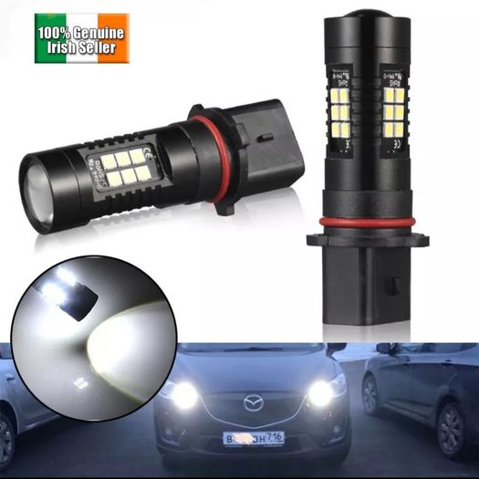 2x P13W led Bulbs PSX26W SP13W SH24W 15W LED Fog Daytime Running Light For Skoda Yeti 5L 508 For Audi A4 B8 (CA219x2)