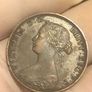 1865 Half Penny Victoria Nice grade Post included Image 3