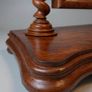 Antique Victorian Flamed Mahogany Barley Twist Dressing Table Mirror Image 2