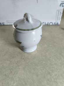 Buchan Scottish Thistle Stoneware Lidded Jam Pot