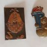 Vintage Metal Advertising Pins x 2 Image 4