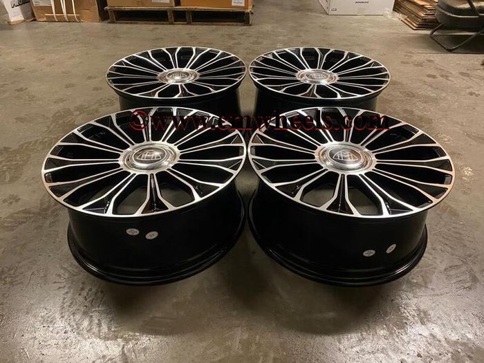 20" Inch Maybach 2 Style Alloy Wheels Mercedes C E A S Class 5X112 W204 W205 W212 W213 W221 W222