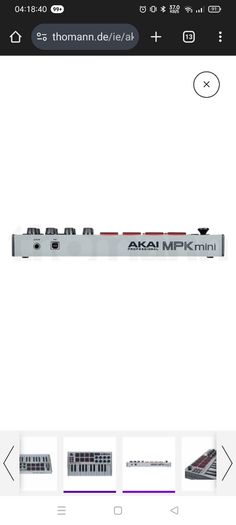 Akai MPK Mini MK3 Grey