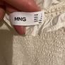 Mango pure cotton cream dress Image 3