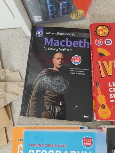 Leaving Certificate books from 2026