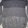 Diesel Mens Cable Knit Jumper Blue/Grey Large Image 2